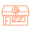 cafetería icono